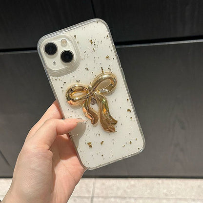 Bow Gold Leaf Phone Case