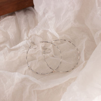 Open Hoop Earring / Clip On Earring