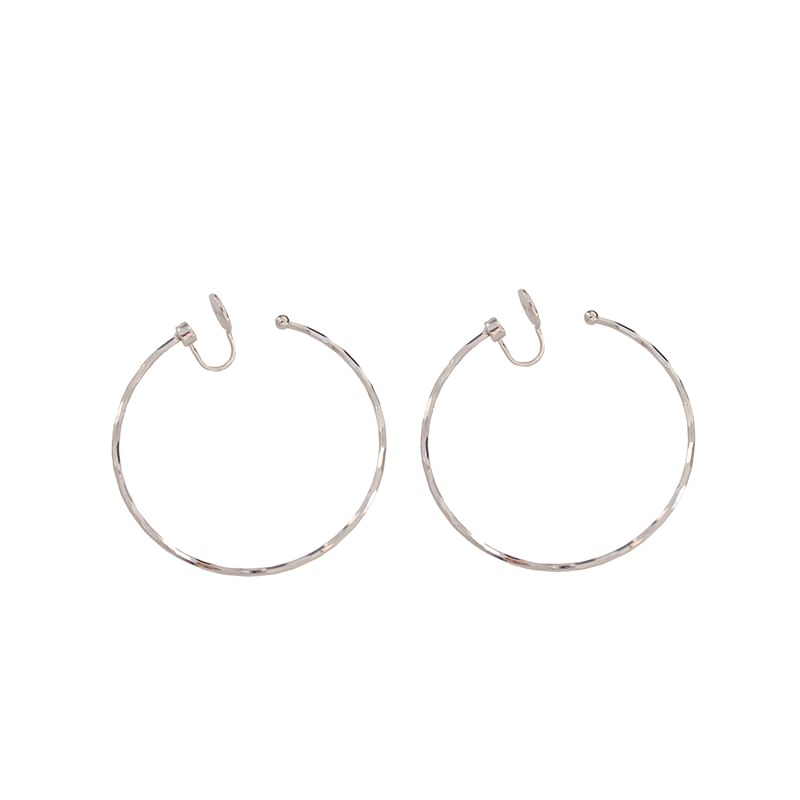 Open Hoop Earring / Clip On Earring
