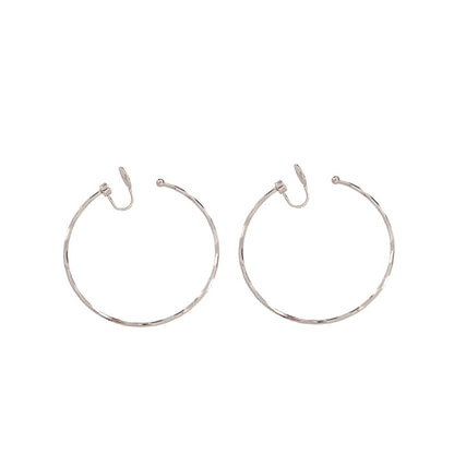 Open Hoop Earring / Clip On Earring
