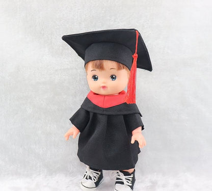 Doll Set: Mortarboard Gown Clothes + Graduation