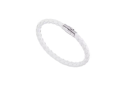 Metal Clasp Woven Bracelet