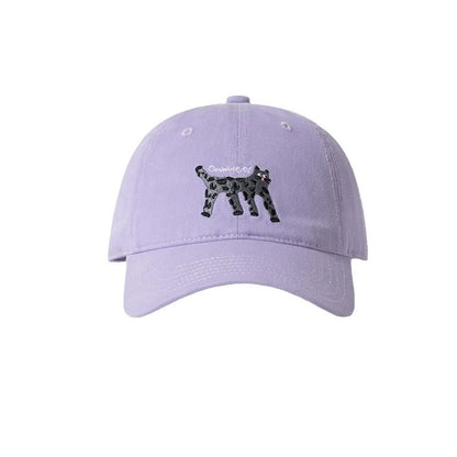 Cat Cap Baseball Embroidered