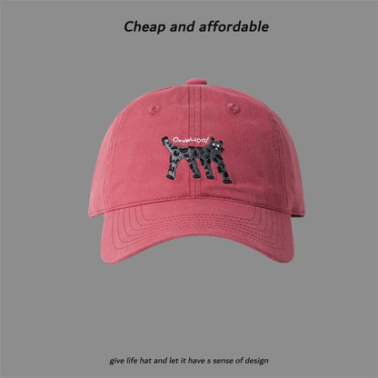 Cat Cap Baseball Embroidered