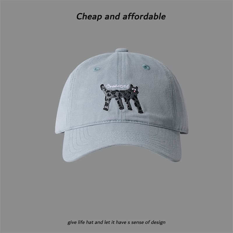 Cat Cap Baseball Embroidered