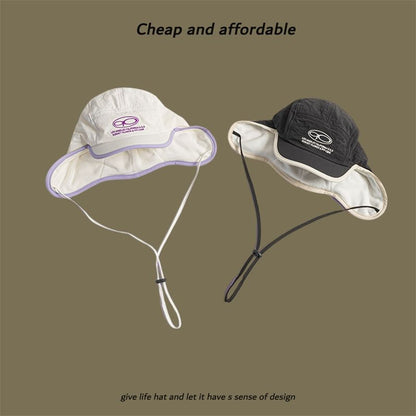 Hat Print Lettering Trapper