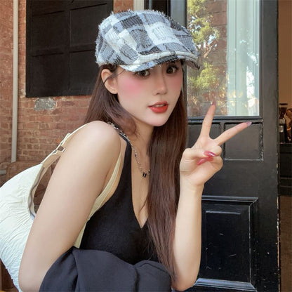 Distressed Hat Patchwork Bucket