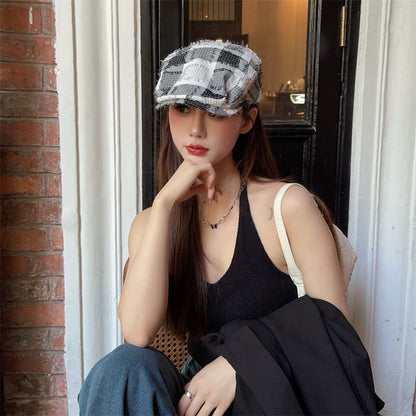 Distressed Hat Patchwork Bucket