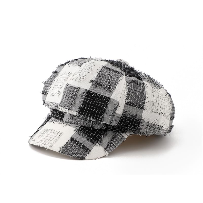 Distressed Hat Patchwork Bucket