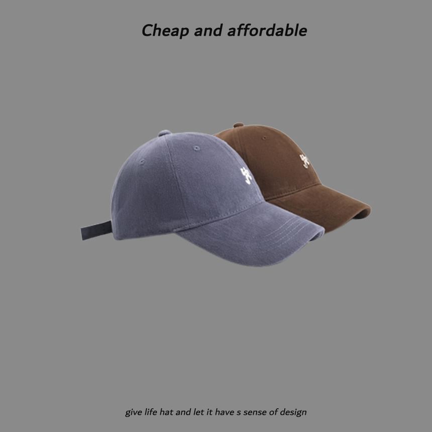 Baseball Embroidered Cartoon Cap