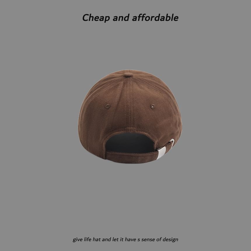 Baseball Embroidered Cartoon Cap