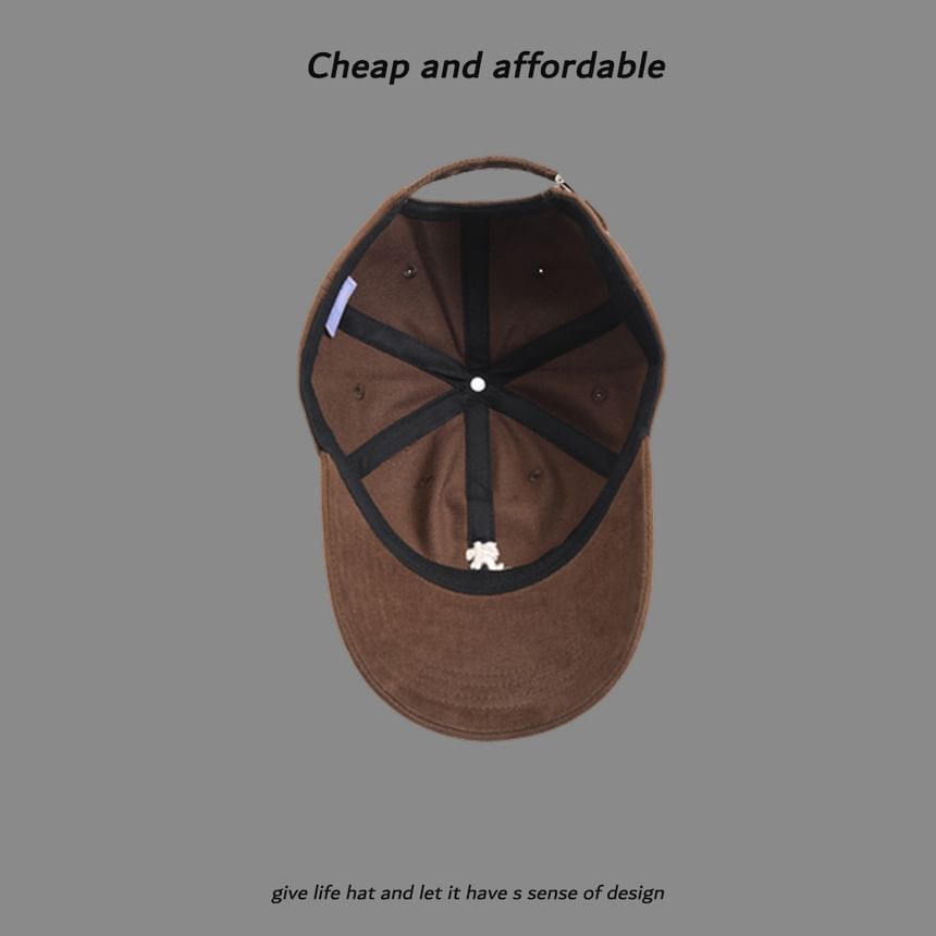 Baseball Embroidered Cartoon Cap