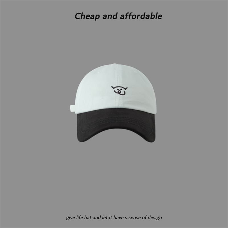 Baseball Animal Embroidered Cap