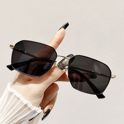 Geometric Frame Sunglasses