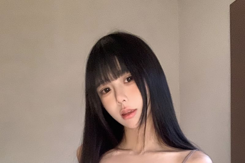 Lace Crop Camisole Top