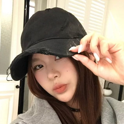 Distressed Baseball Cap