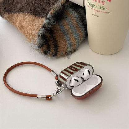 Striped AirPods / Pro Earphone Case Skin / Strap / Set