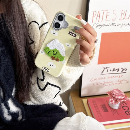 Mountain Embroidered Phone Case