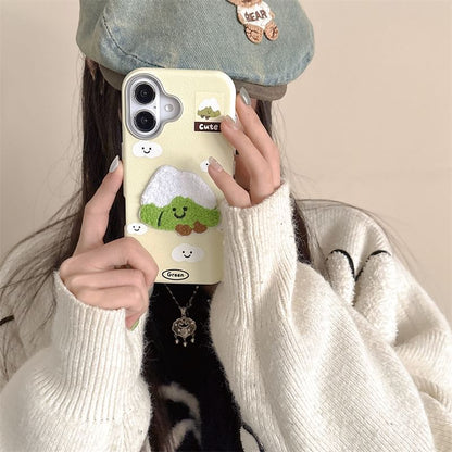 Mountain Embroidered Phone Case