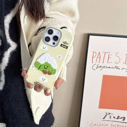 Mountain Embroidered Phone Case