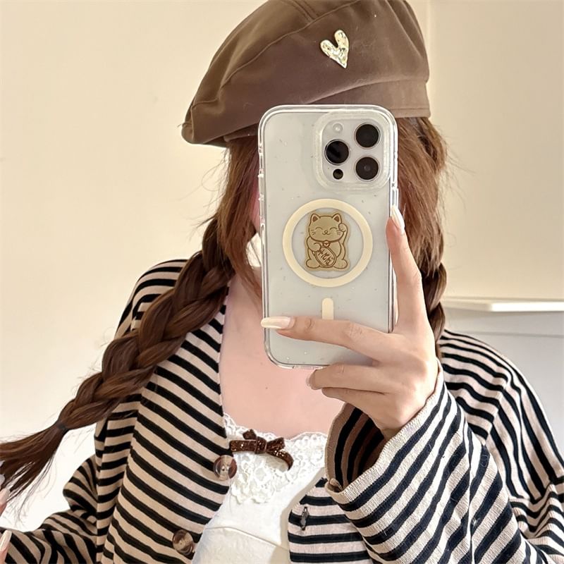 Lucky Cat Magnetic (Compatible with MagSafe) Phone Case