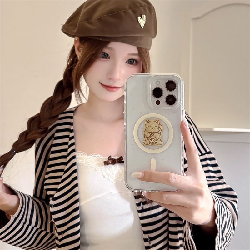 Lucky Cat Magnetic (Compatible with MagSafe) Phone Case
