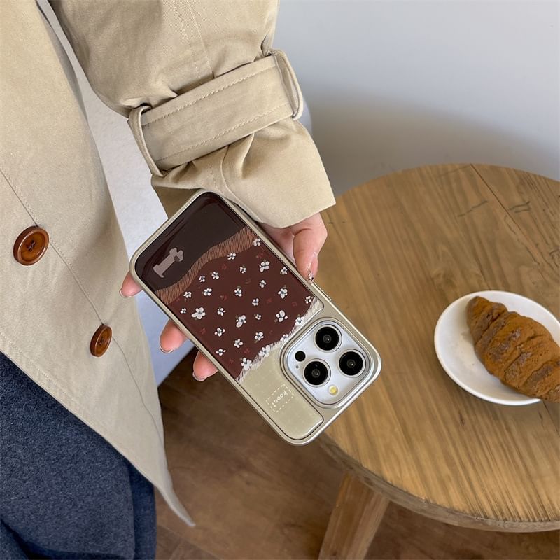 Floral Dog Phone Case