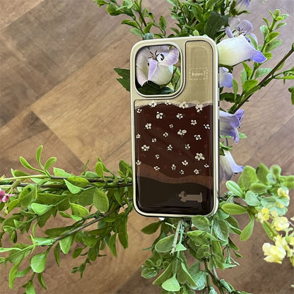 Floral Dog Phone Case