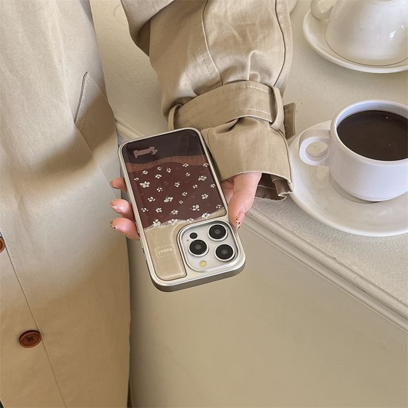 Floral Dog Phone Case