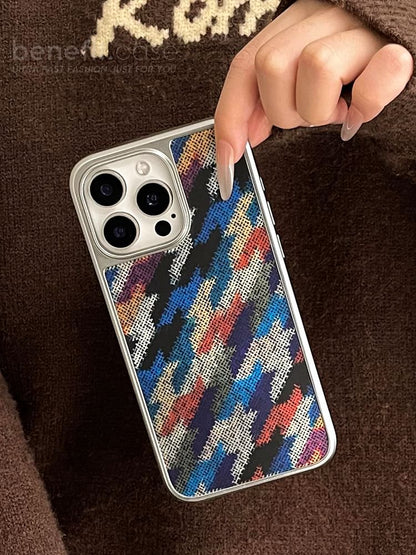 Houndstooth Phone Case / Strap / Set