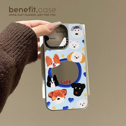 Dog Mirrored Phone Case