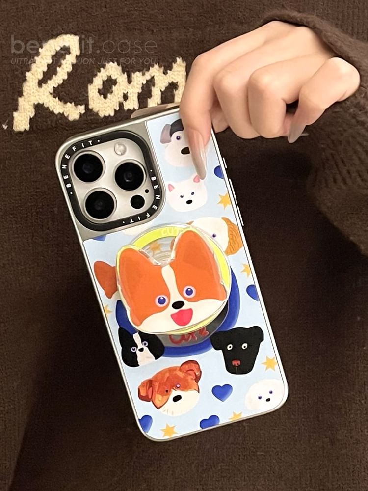Dog Mirrored Phone Case