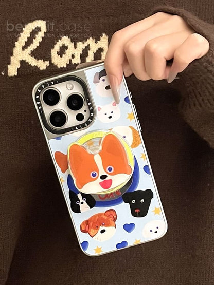 Dog Mirrored Phone Case