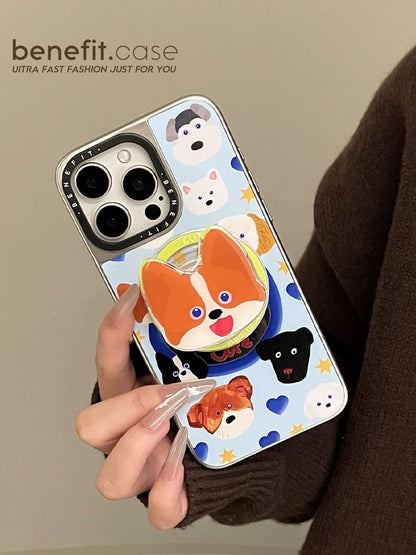 Dog Mirrored Phone Case