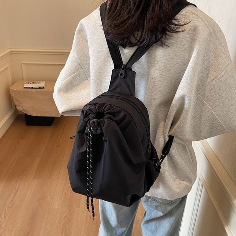 Backpack Multi-Pocket Drawstring