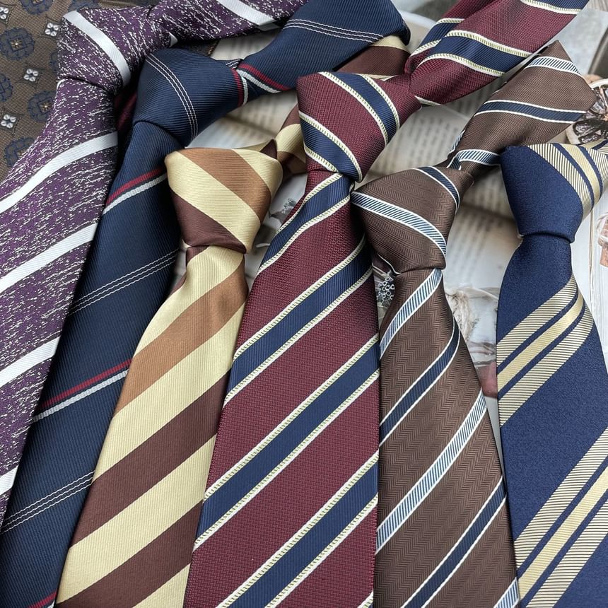 Striped Necktie