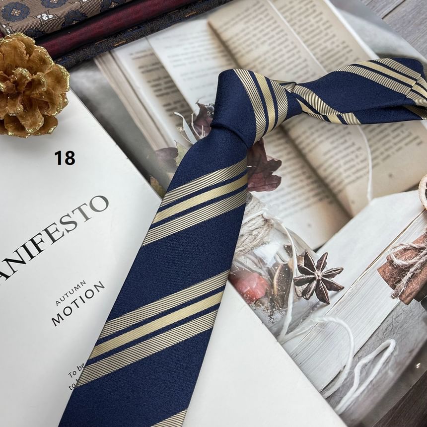 Striped Necktie