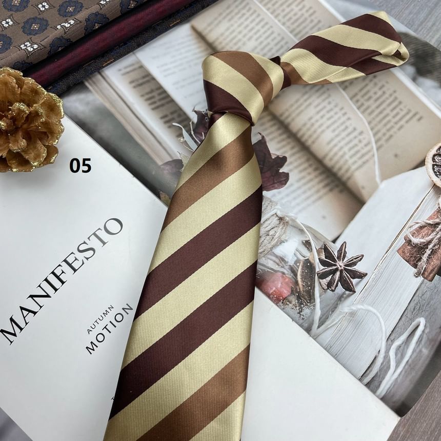 Striped Necktie