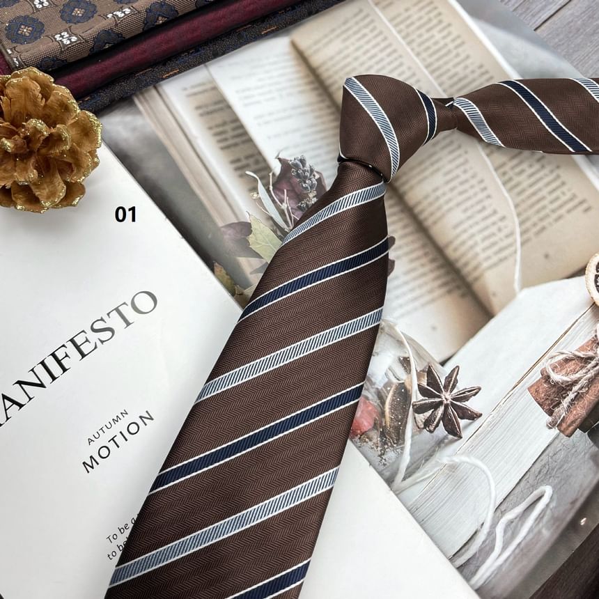 Striped Necktie