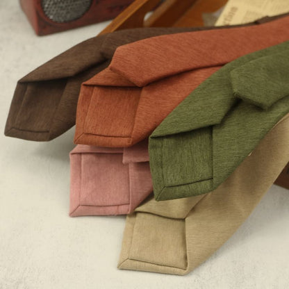 Plain Woolen Tie