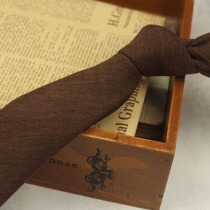 Plain Woolen Tie