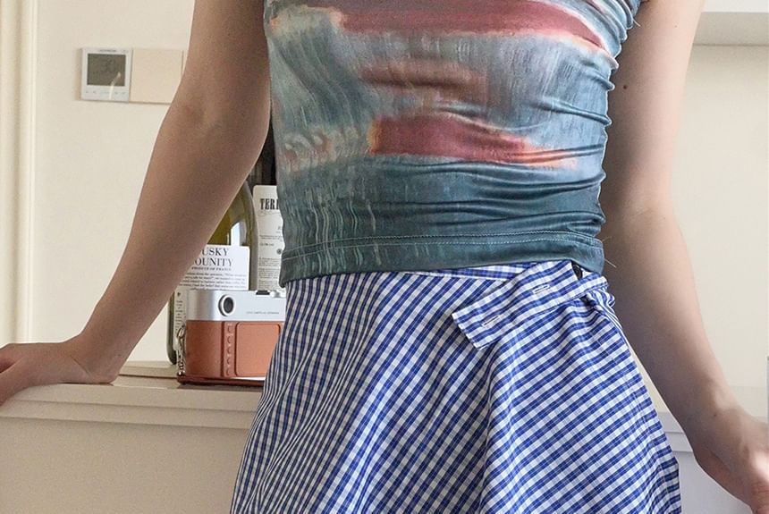 Harvest Plaid Apron for Stylish Cooking