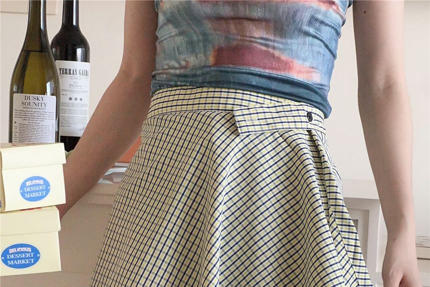 Harvest Plaid Apron for Stylish Cooking
