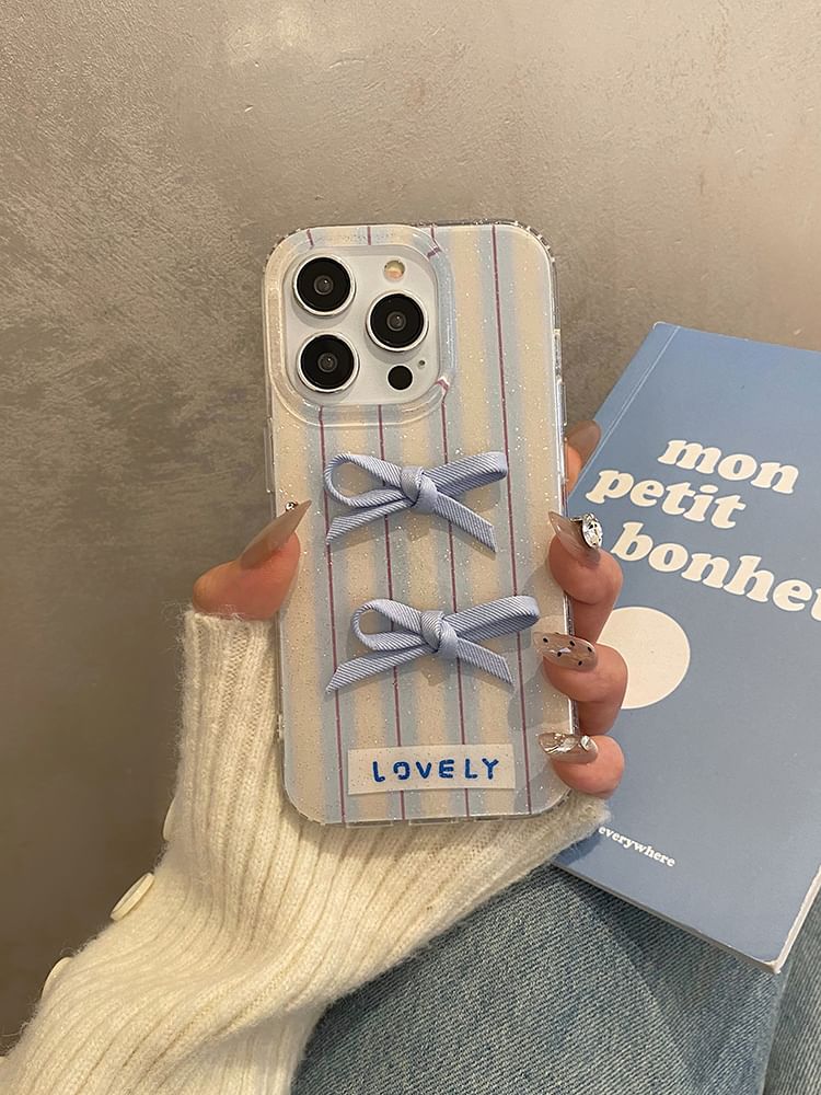 Ribbon Striped Phone Case