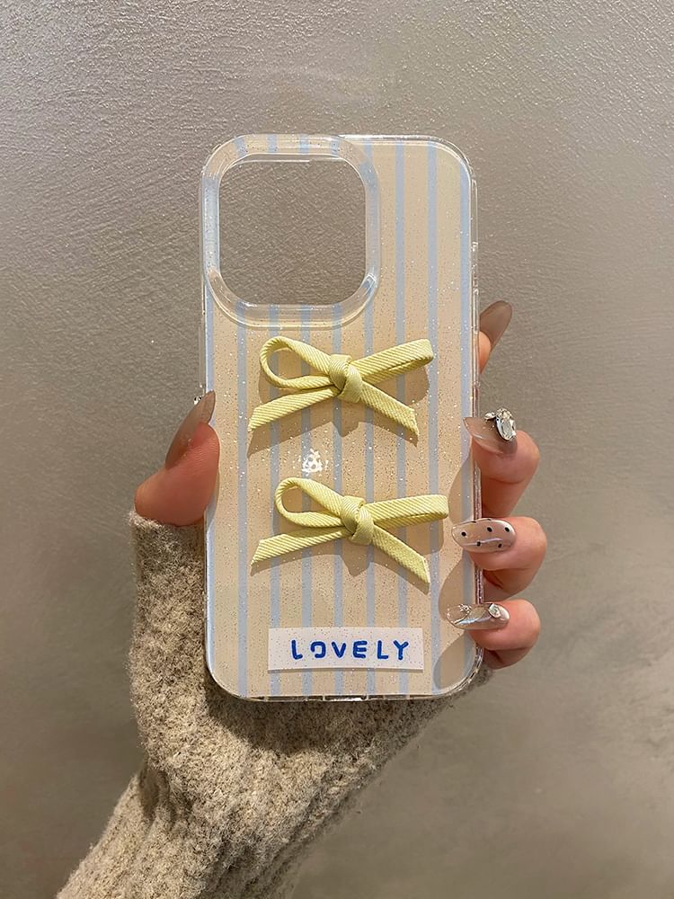 Ribbon Striped Phone Case