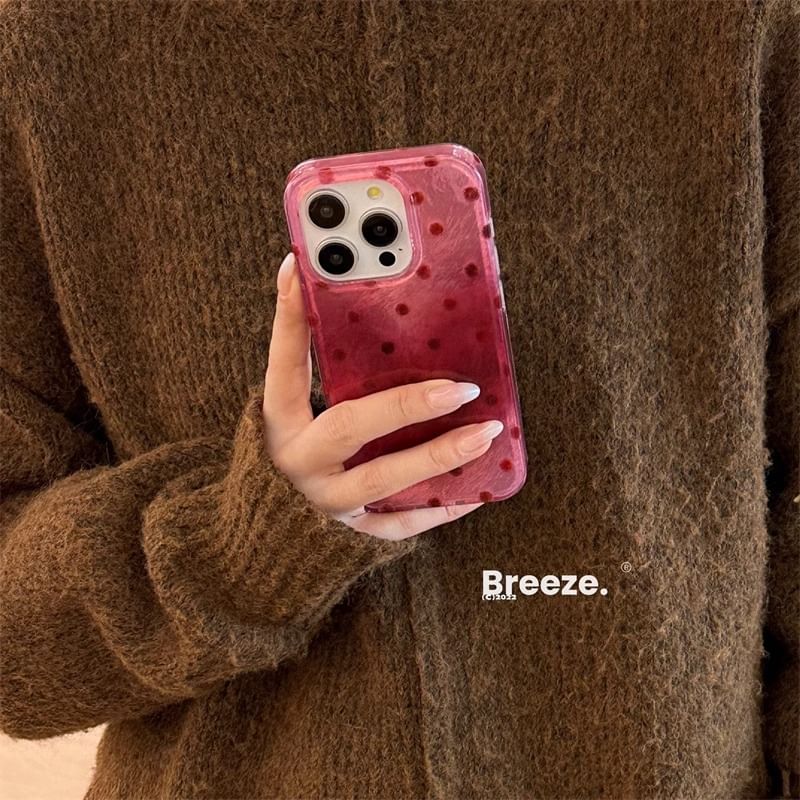 Polka Dot Phone Case / Strap / Set