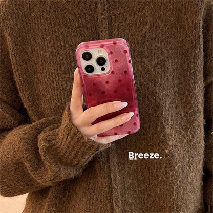 Polka Dot Phone Case / Strap / Set