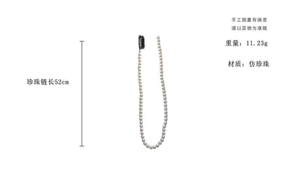 Faux Pearl Beaded Hairband