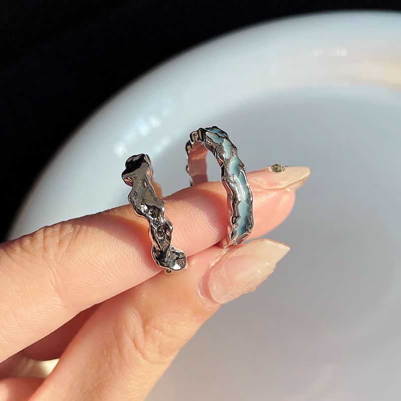 Metal Geometric Ring