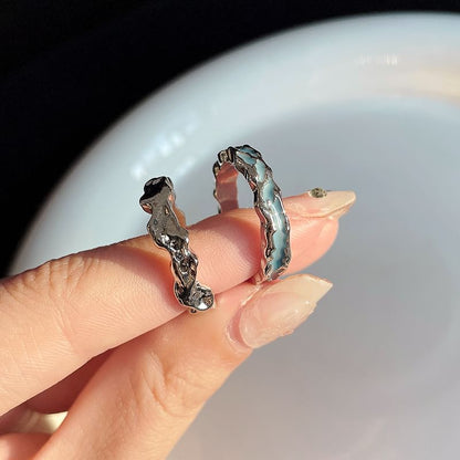 Metal Geometric Ring